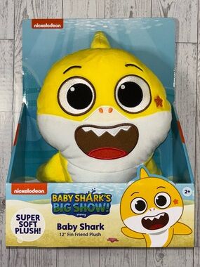 Baby Shark Big Show Plush 12” Fin Friend NEW w/ Box Nickelodeon WowWee